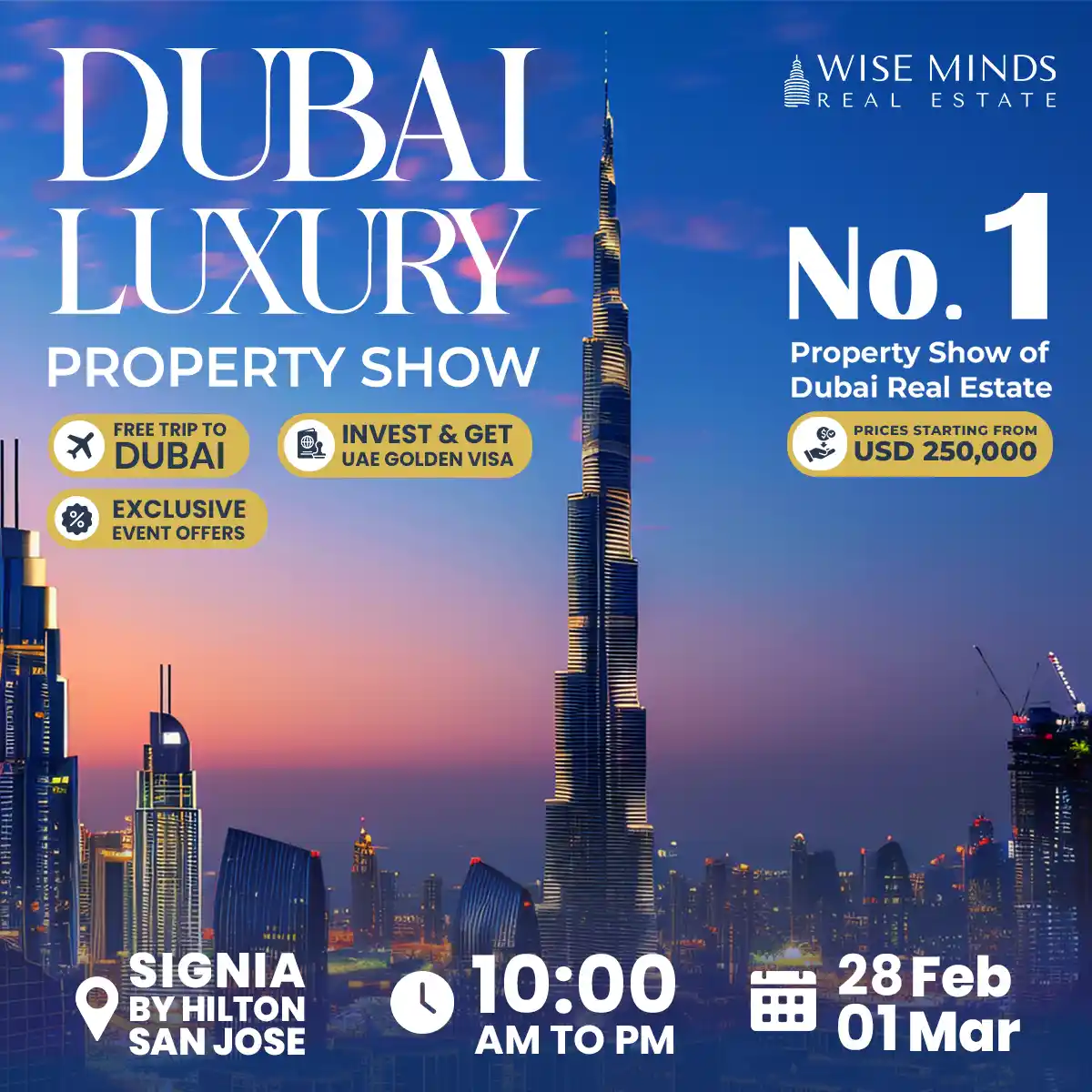 Dubai Property Show Poster