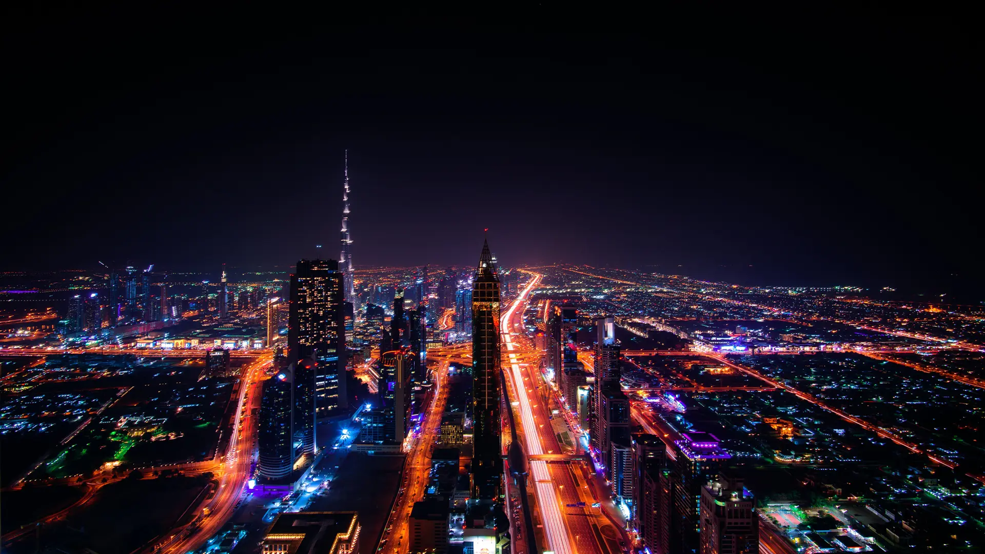 Dubai Night View